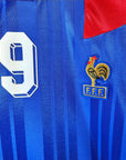 1992-93 France Home Shirt Papin