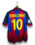 2003-04 FC Barcelona Home Shirt Ronaldinho