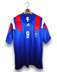 1992-93 France Home Shirt Papin