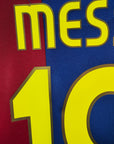 2007-08 FC Barcelona Home Shirt Messi