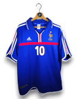 2000-02 France Home Shirt Zidane