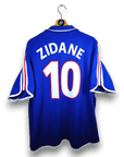 2000-02 France Home Shirt Zidane