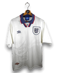 1993-95 England Home Shirt Barnes