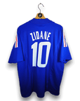2002-04 France Home Shirt Zidane