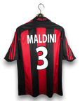 2000-02 AC Milan Home Shirt Maldini