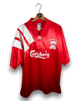 1992-93 Liverpool Home Shirt - 9/10 - (XL)