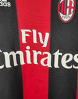 2010-11 AC Milan Home Shirt Ronaldinho