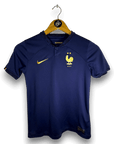 2022-23 France Home Shirt - 8.5/10 - (10-12 Years)