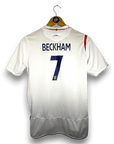 2005-07 England Home Shirt Beckham