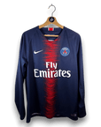 2018-19 PSG Home Shirt LS Neymar