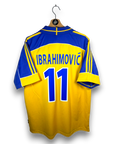 2000-02 Sweden Home Shirt Ibrahimović