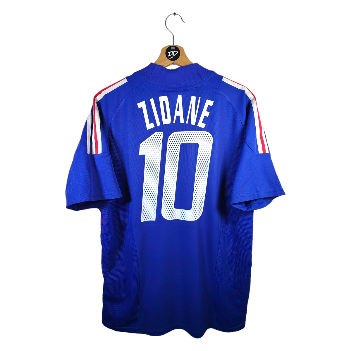 2002-04 France Home Shirt Zidane #10 - 6/10 - (M)