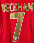 AUCTION 2006 - 08 England Away Shirt Beckham 7 - 8/10 - (L) - Eternal Pitch