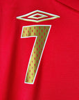 AUCTION 2006 - 08 England Away Shirt Beckham 7 - 8/10 - (L) - Eternal Pitch