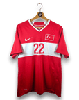AUCTION 2008 - 09 Turkey Home Shirt Hamit Altintop 22 - 9.5/10 - (M) - Eternal Pitch