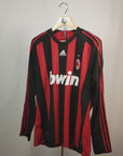 2008-09 AC Milan Home Shirt Ronaldinho LS