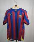 2005-06 FC Barcelona Home Shirt Messi
