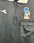 Referee Serie A Italy Shirt Black - 9.5/10 - (L) - Eternal Pitch