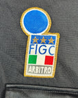 Referee Serie A Italy Shirt Black - 9.5/10 - (L) - Eternal Pitch