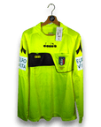 Referee Serie A Italy Shirt Yellow - BNWT - (L) - Eternal Pitch