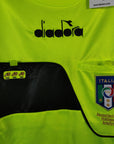 Referee Serie A Italy Shirt Yellow - BNWT - (XL) - Eternal Pitch