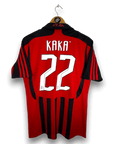 2007-08 AC Milan Home Shirt Kaka 