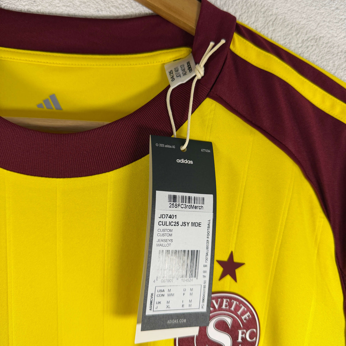 2025-26 Servette Third Shirt SIGNED Kadile 