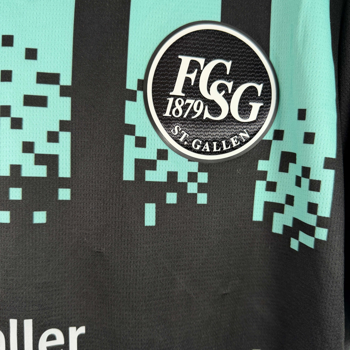 2024-25 St-Gallen Away Shirt Match Issue Vandermersch 