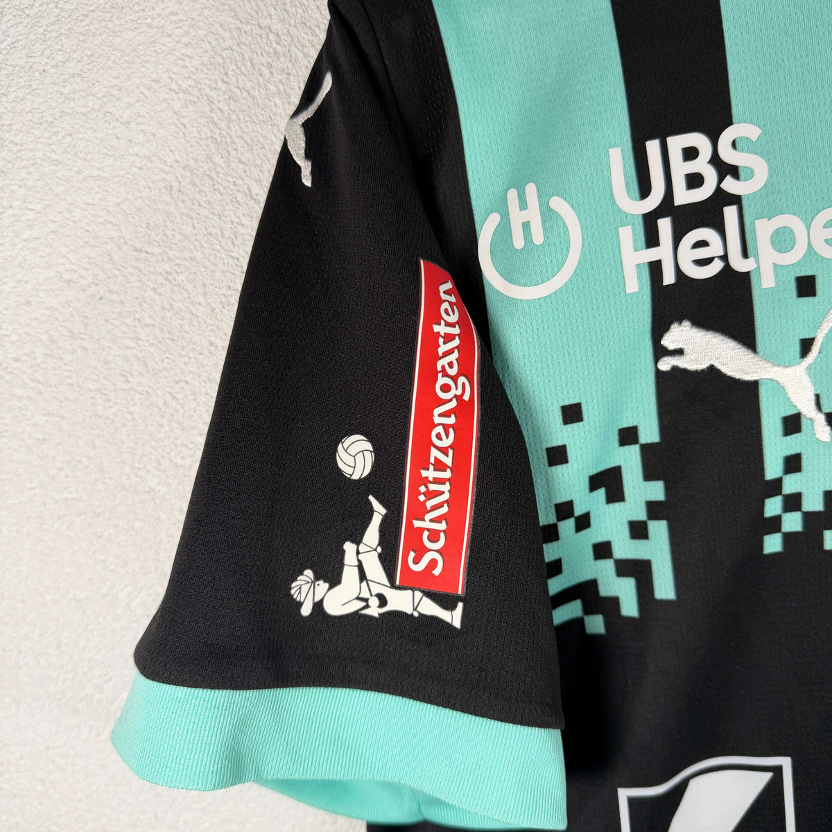 2024-25 St-Gallen Away Shirt Match Issue Vandermersch 