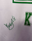 2023-24 Yverdon Sport Home Shirt Match Issue SIGNED Kury 