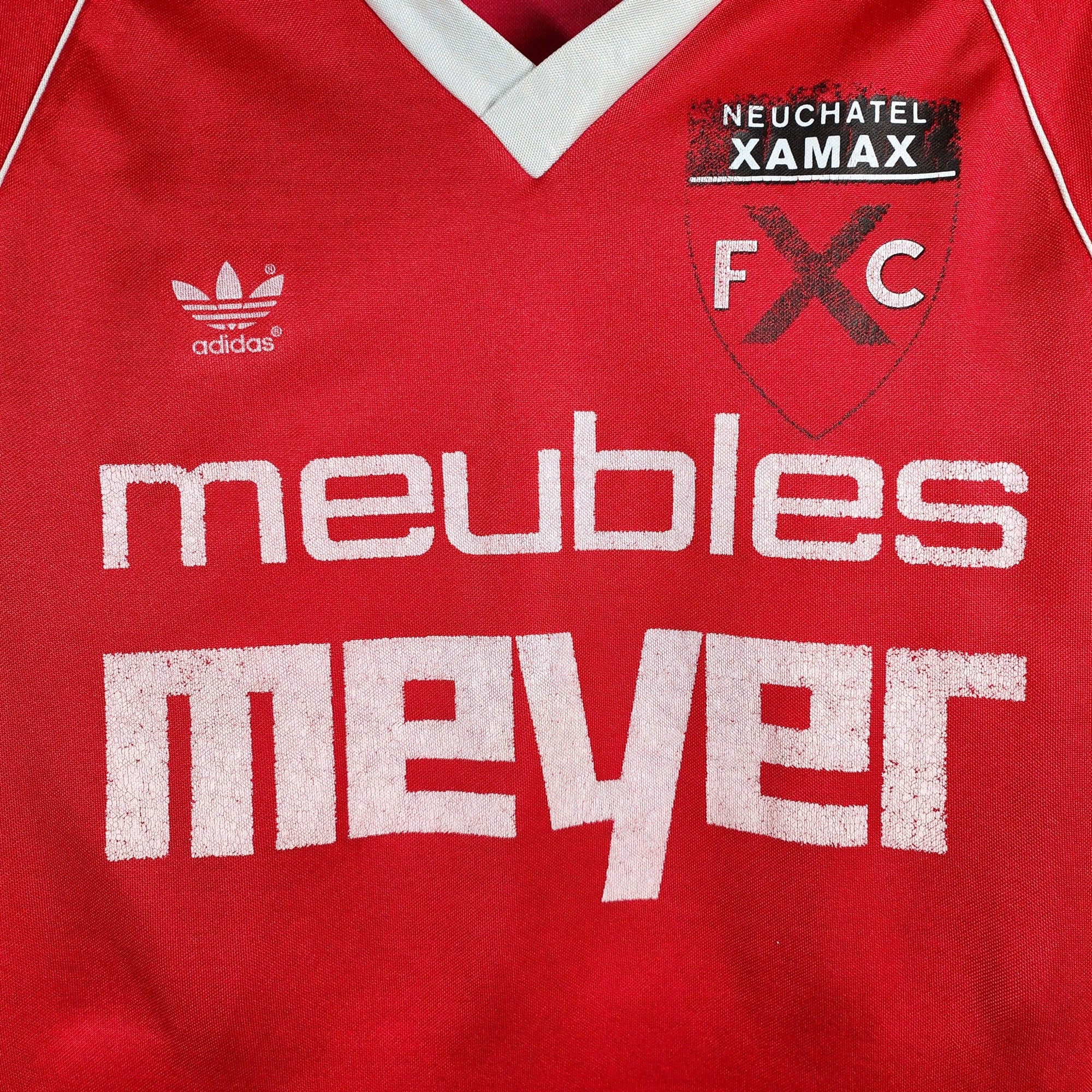 1980 - 82 Neuchatel Xamax Home Shirt LS - 7.5/10 - (M) - Eternal Pitch