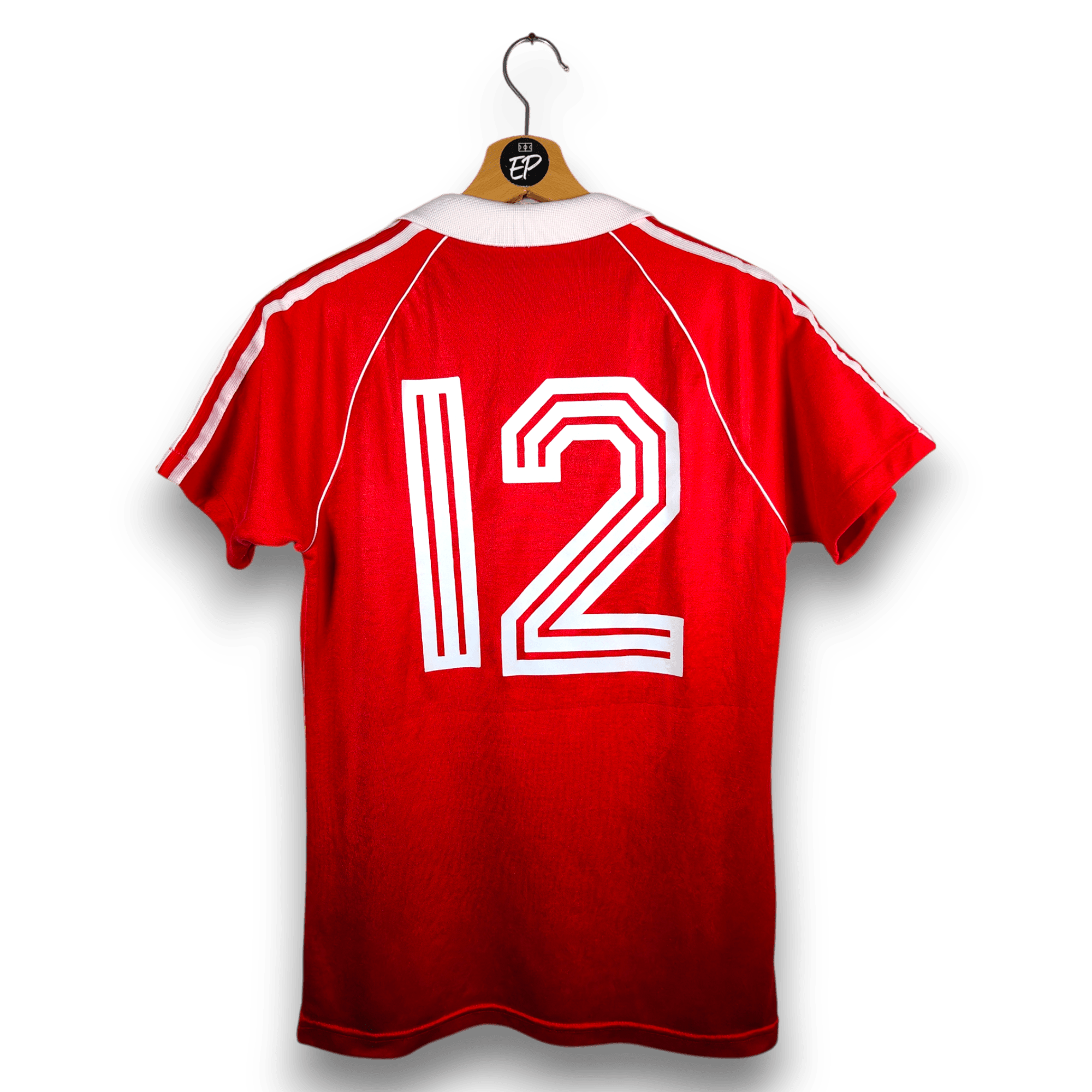 1980 - 82 Neuchatel Xamax Home Shirt MATCH WORN 12 - 9/10 - (M) - Eternal Pitch