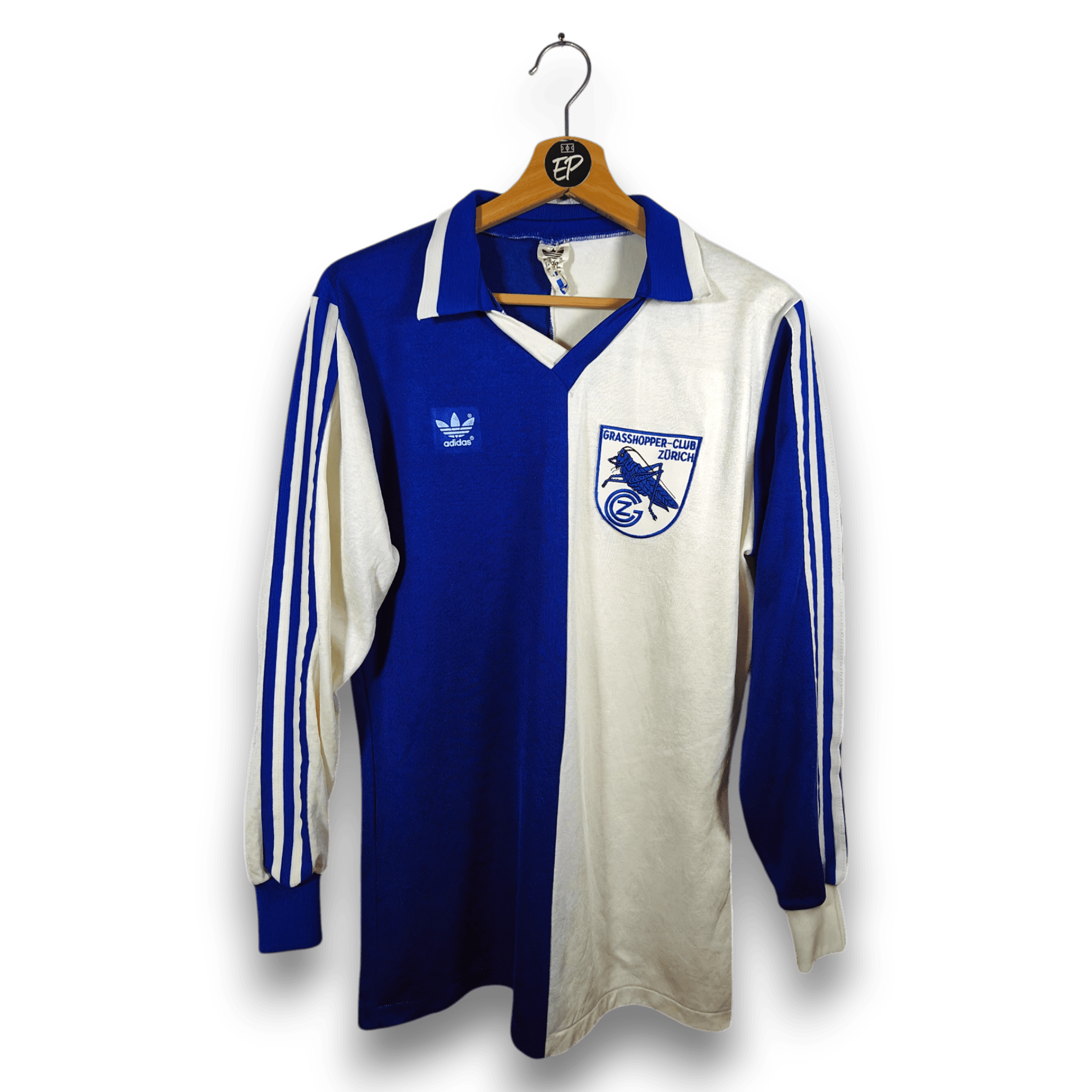 1980 - 85 Grasshopper Zurich Home Shirt - 9/10 - (L) - Eternal Pitch