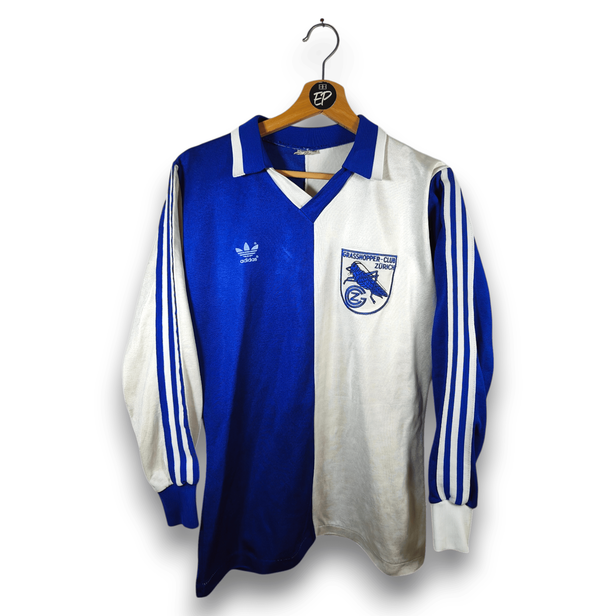 1980 - 85 Grasshopper Zurich Home Shirt - 9/10 - (M) - Eternal Pitch