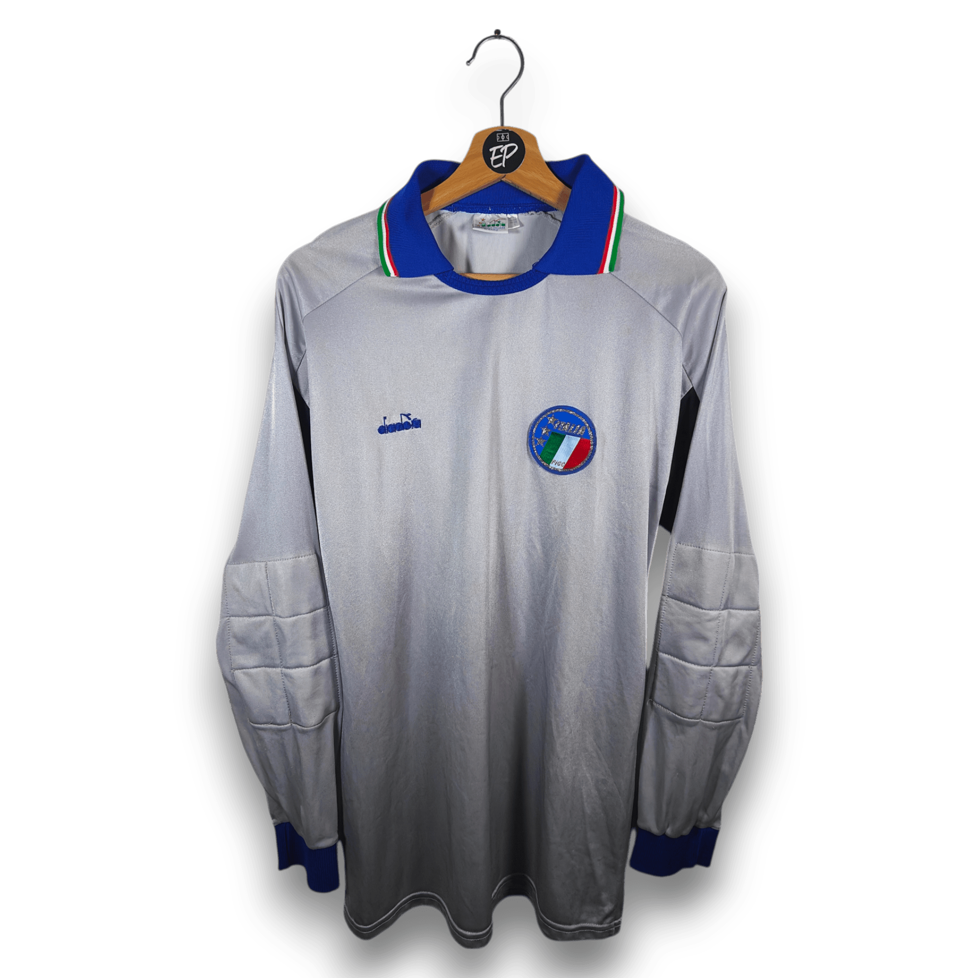 1986 - 90 Italy GK Shirt - 8.5/10 - (L) - Eternal Pitch