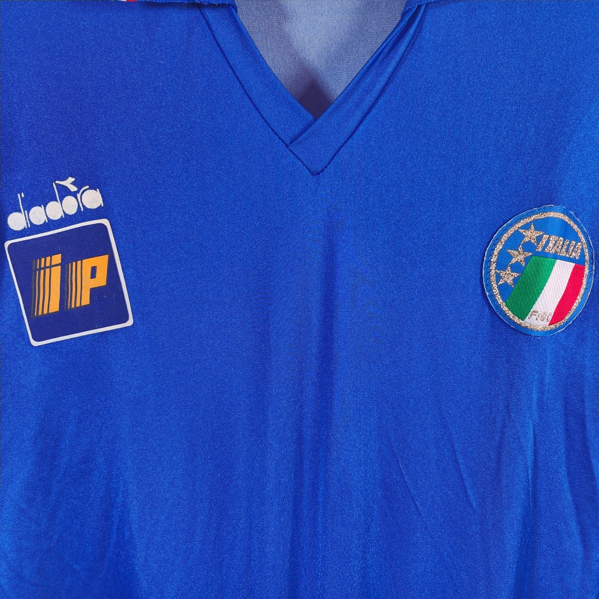 1986 - 90 Italy Player Version Home Shirt - 9/10 - (L slim) - Eternal Pitch