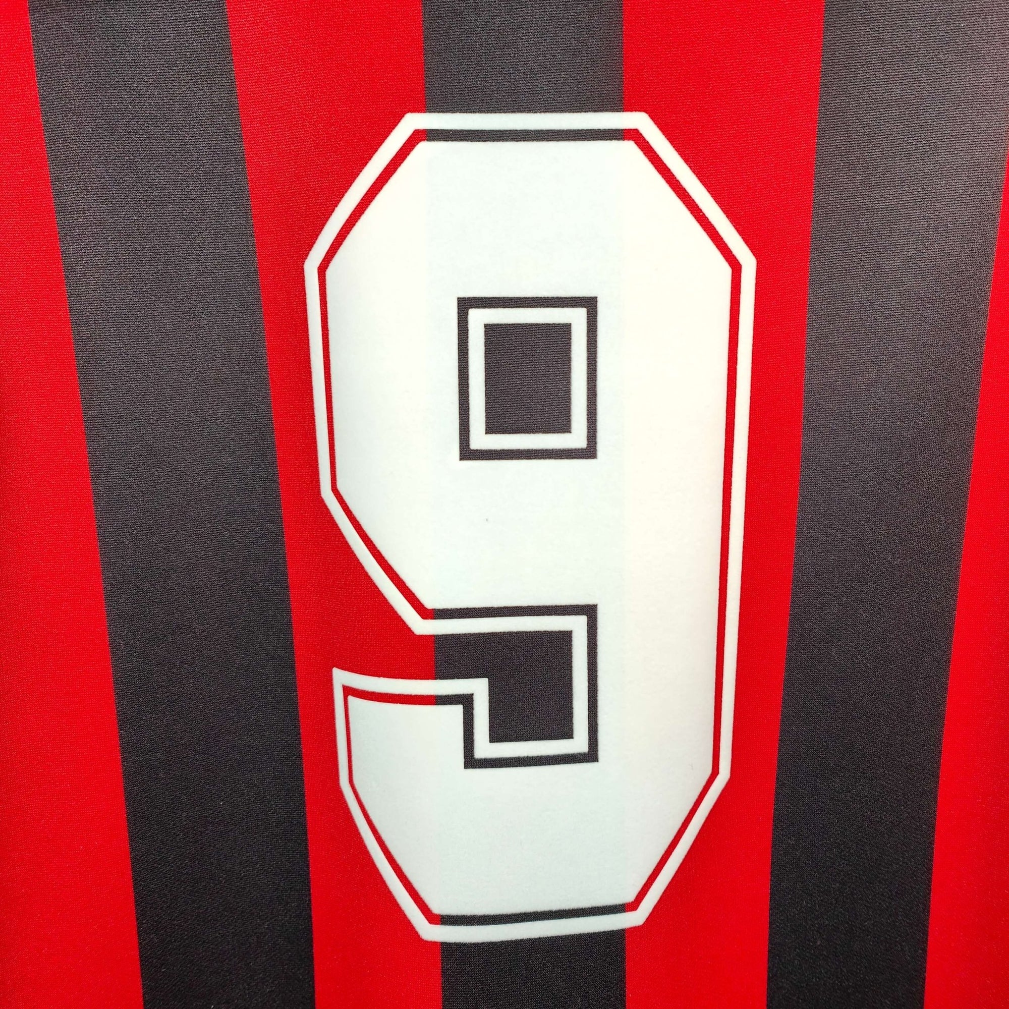 1988 - 89 AC Milan Home Shirt (van Basten) LS 9 - 8.5/10 - (L) - Eternal Pitch