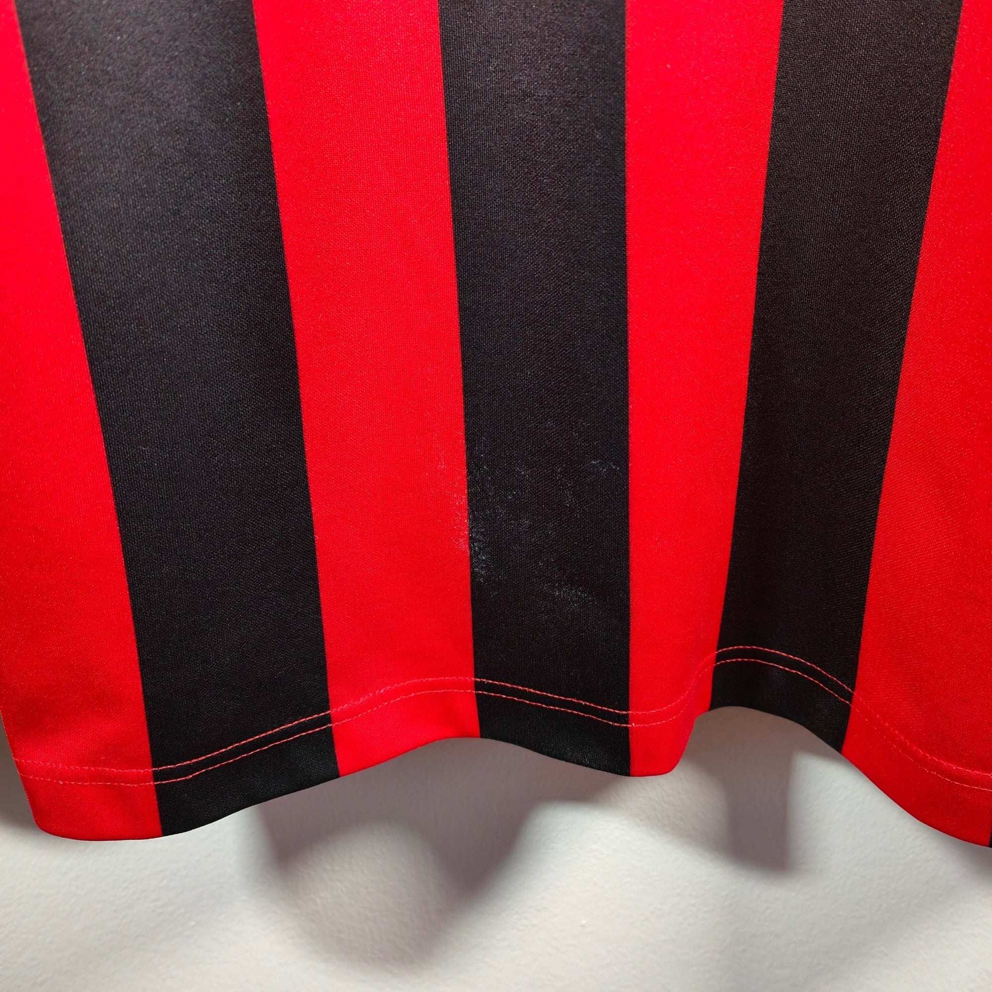 1990 - 91 AC Milan Home Shirt (Gullit) LS 10 - 7/10 - (XL) - Eternal Pitch