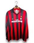 1990 - 91 AC Milan Home Shirt (Gullit) LS 10 - 7/10 - (XL) - Eternal Pitch