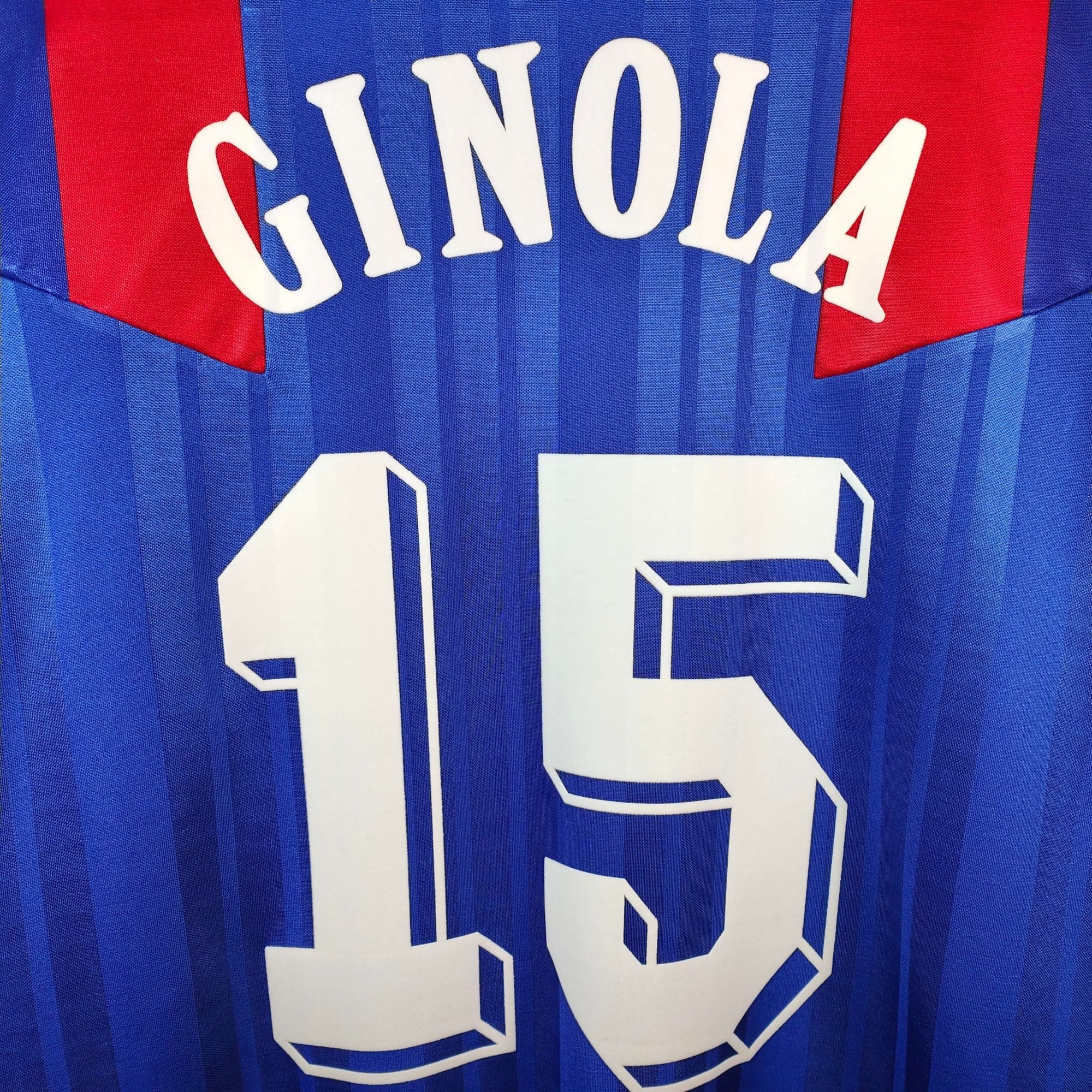 1992 - 93 France Home Shirt Ginola 15 - 9/10 - (XL) - Eternal Pitch