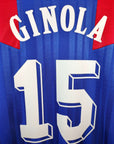 1992 - 93 France Home Shirt Ginola 15 - 9/10 - (XL) - Eternal Pitch