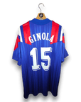 1992 - 93 France Home Shirt Ginola 15 - 9/10 - (XL) - Eternal Pitch