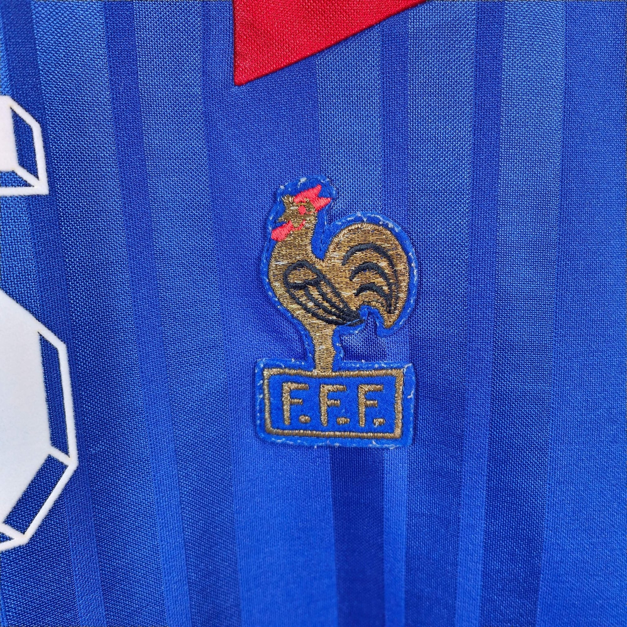 1992 - 93 France Home Shirt Ginola 15 - 9/10 - (XL) - Eternal Pitch