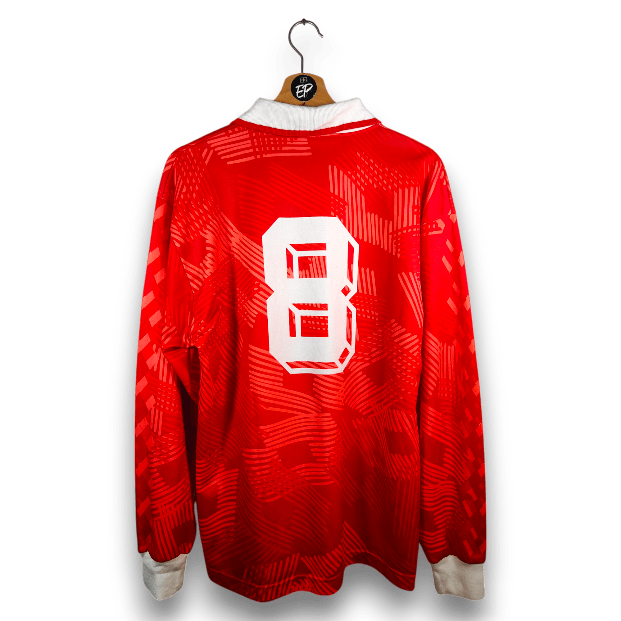 1992 - 93 Switzerland Home Shirt LS 8 - 9/10 - (XL) - Eternal Pitch