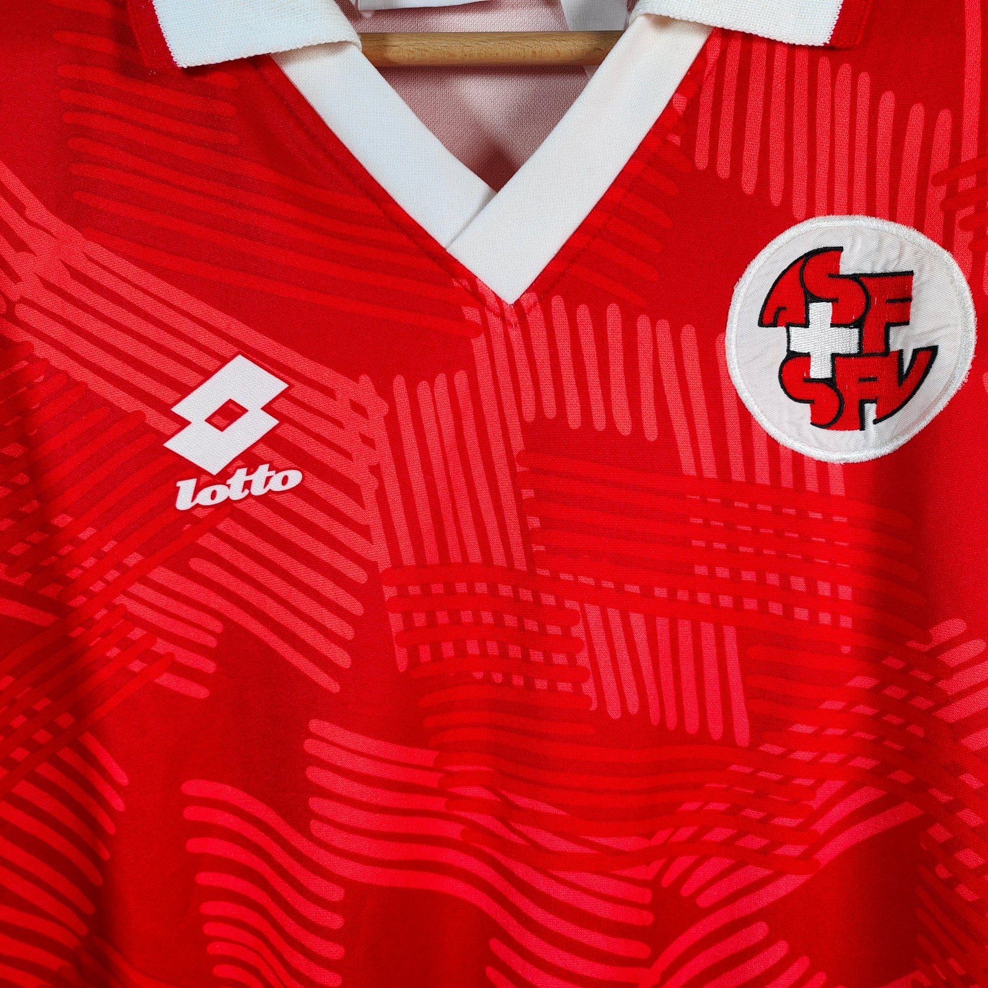 1992 - 93 Switzerland Home Shirt LS 8 - 9/10 - (XL) - Eternal Pitch