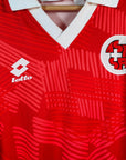 1992 - 93 Switzerland Home Shirt LS 8 - 9/10 - (XL) - Eternal Pitch