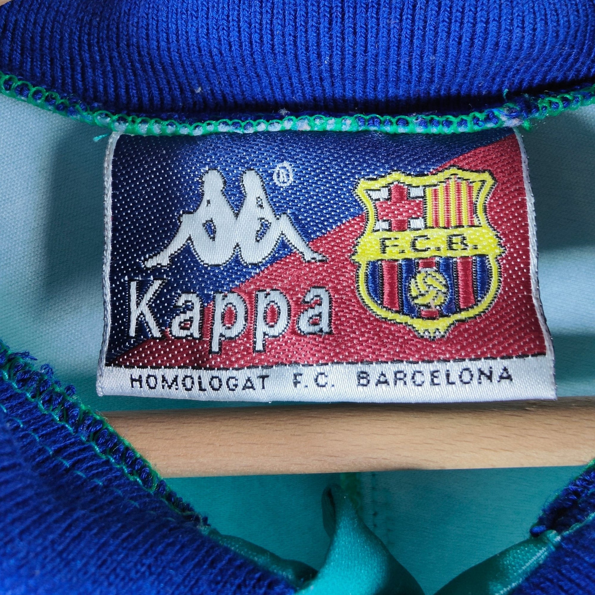 1992 - 95 FC Barcelona Away Shirt - 7.5/10 - (XL) - Eternal Pitch