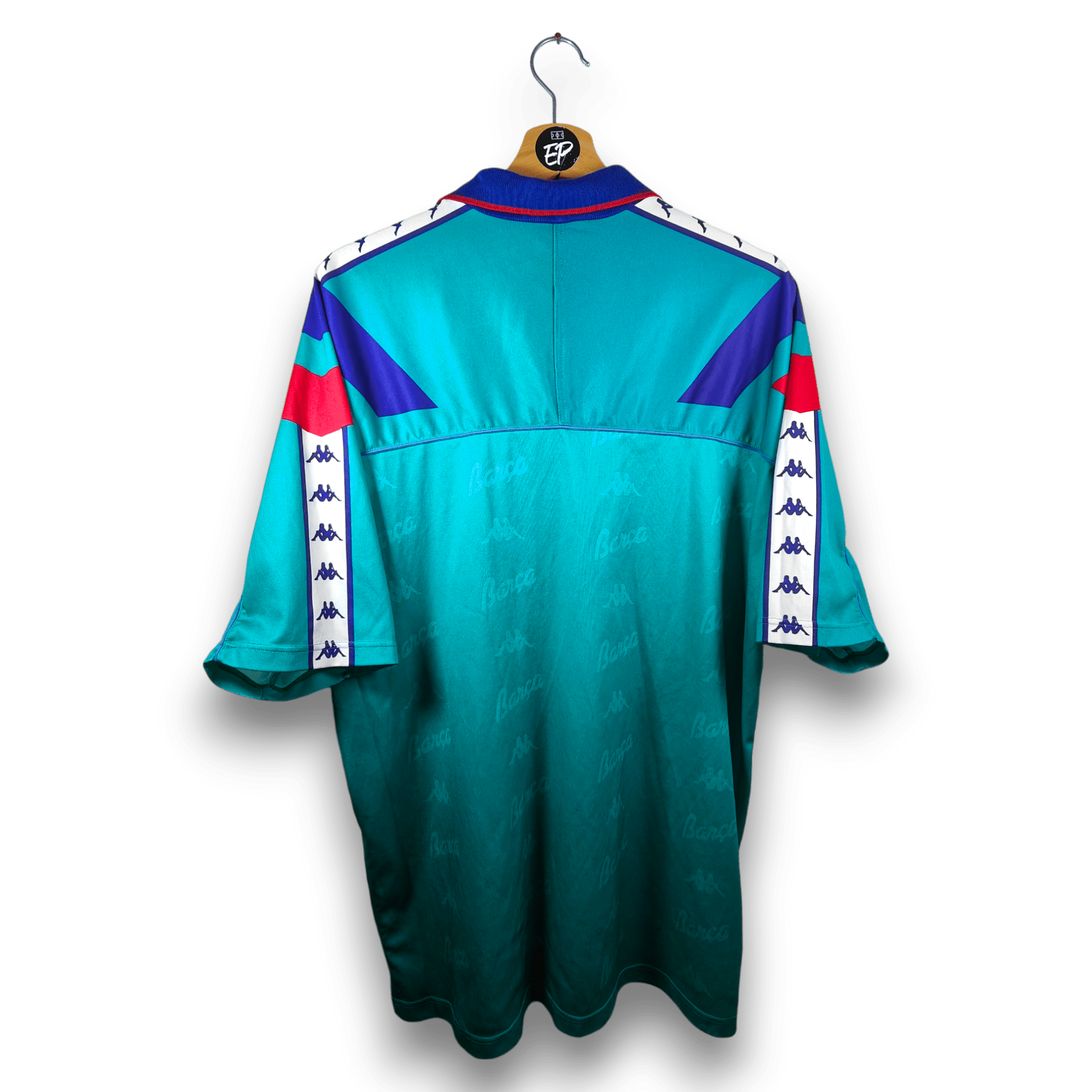 1992 - 95 FC Barcelona Away Shirt - 7.5/10 - (XL) - Eternal Pitch