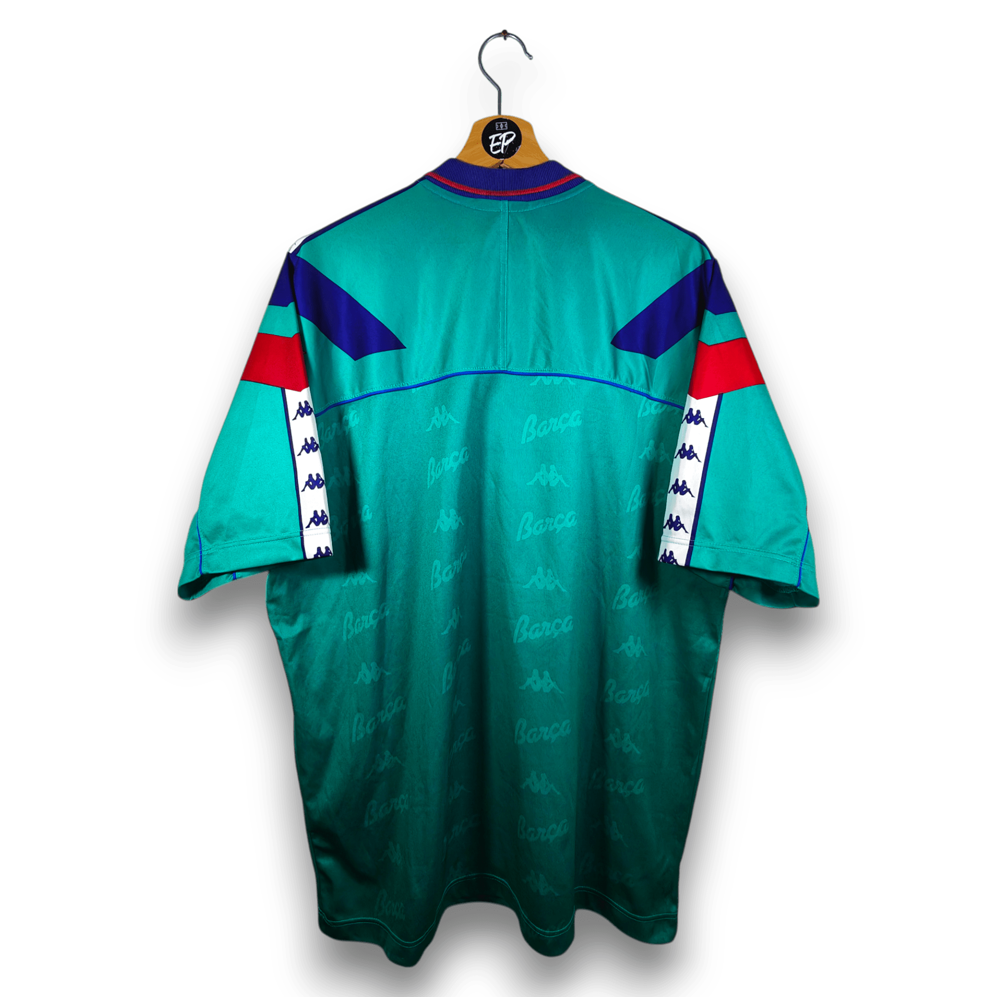 1992 - 95 FC Barcelona Away Shirt - 8/10 - (XL) - Eternal Pitch