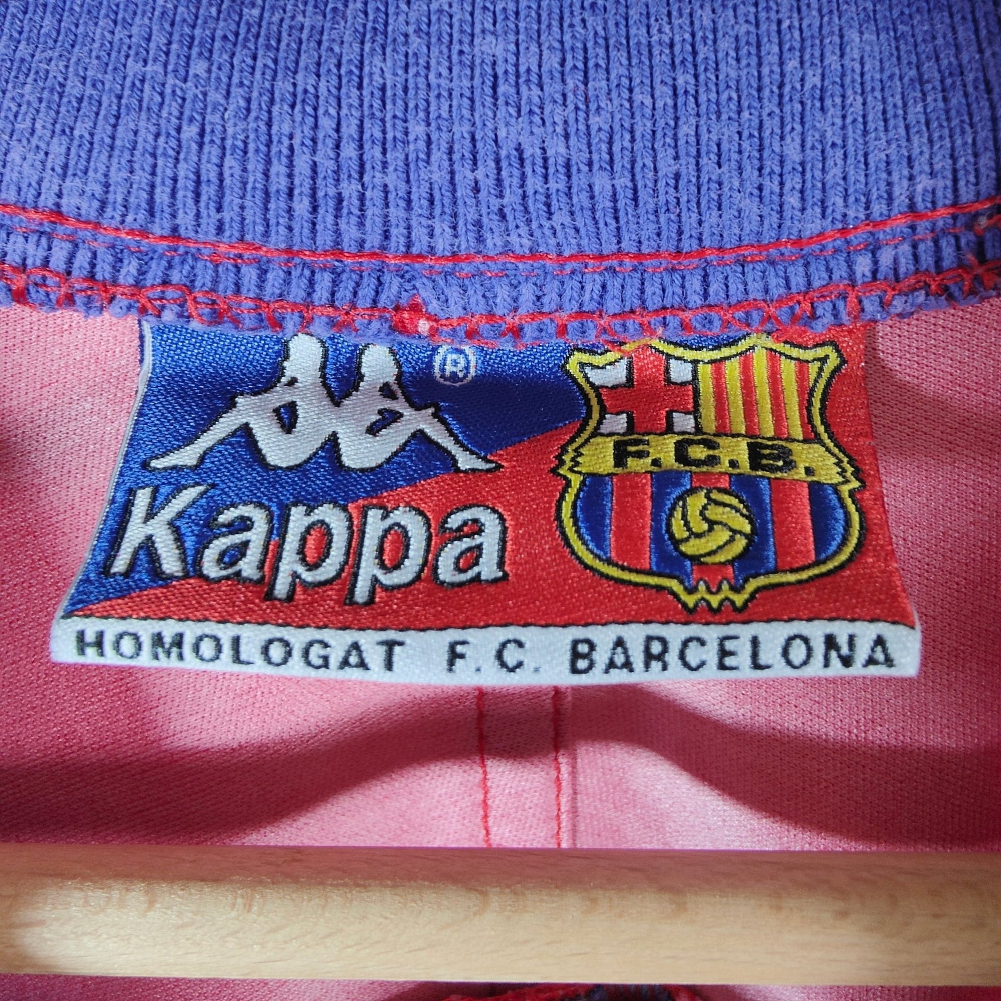 1992 - 95 FC Barcelona Home LS Shirt - 8.5/10 - (M) - Eternal Pitch